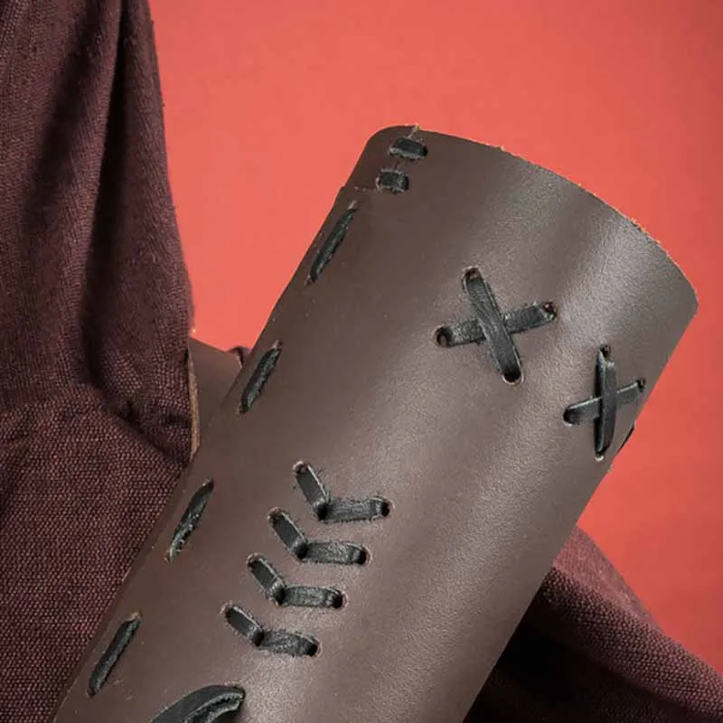 Кожаный чехол для стрельбы из лука в средневековом стиле держатель стрел