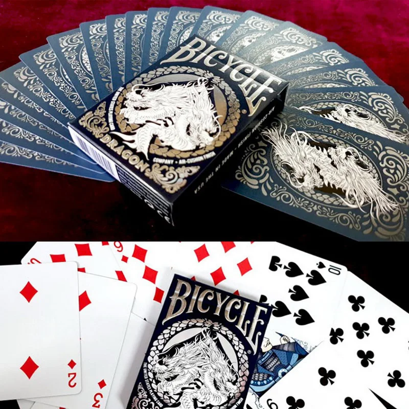 1 шт. карты East играющий дракон Волшебная категория для покера профессиональной