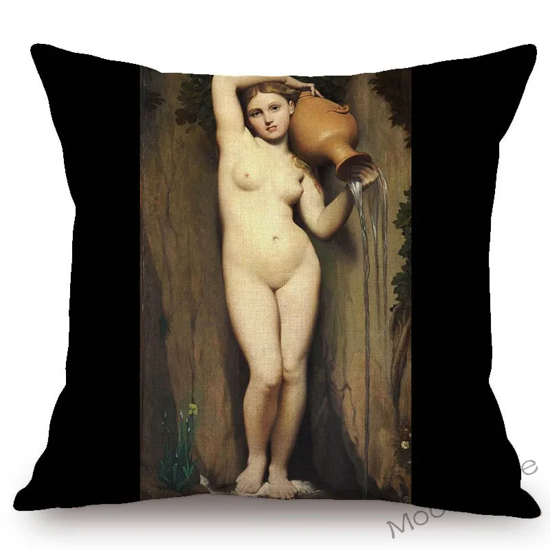 Неоклассическом стиле всемирно известная картина маслом Жан Ingres Nepoleon источник La