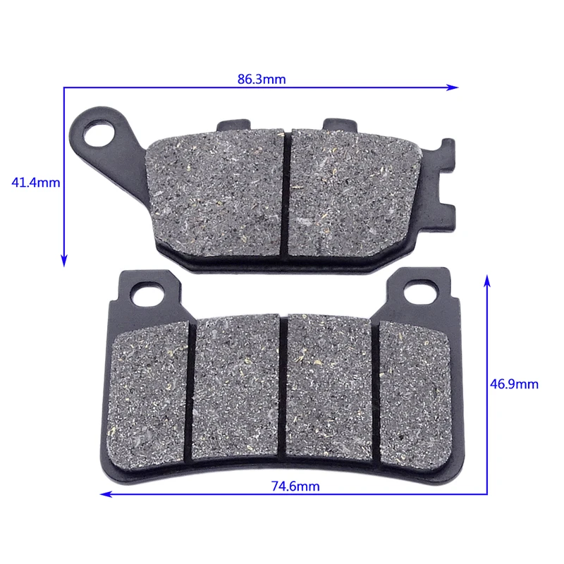 Мотоциклетные передние и задние диски тормозных колодок комплект для HONDA CBR600RR (2005