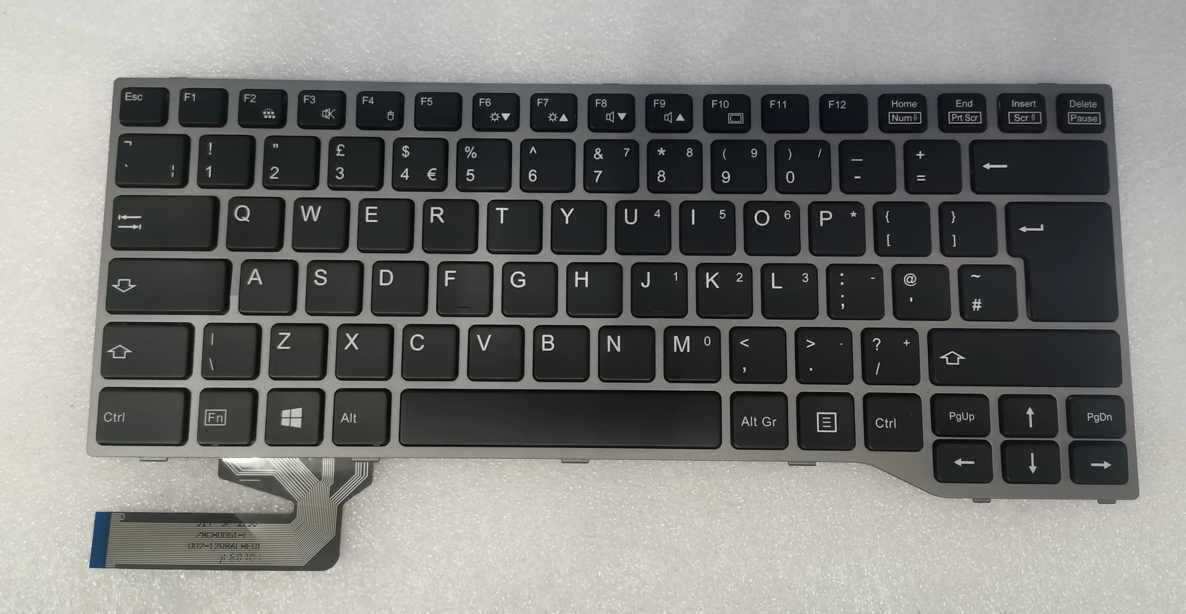 Новинка для Fujitsu E743 E733 Клавиатура ноутбука с подсветкой на английском языке