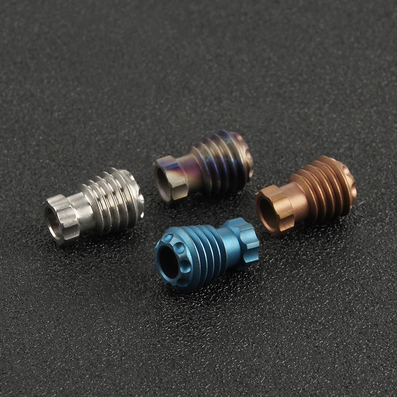 Сделай Сам TC4 титановый сплав нож бусины ПАРАКОРД БРЕЛОК бусина Зонт веревка шнур