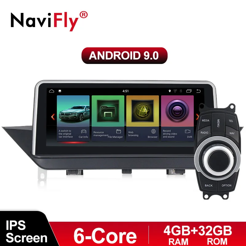 Новинка! Android 9 0/Android7.1 автомобильный радио аудио gps навигация для BMW X1 E84 2009 2015 CIC NBT