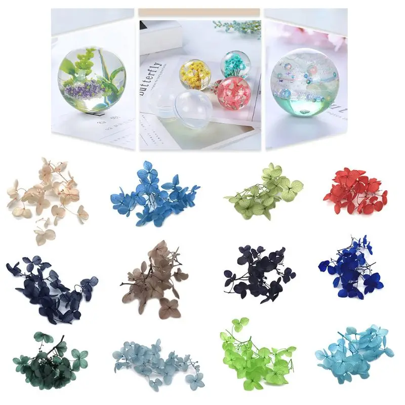 1 коробка сухого цветка DIY изделия из эпоксидной смолы ручной работы наполнитель