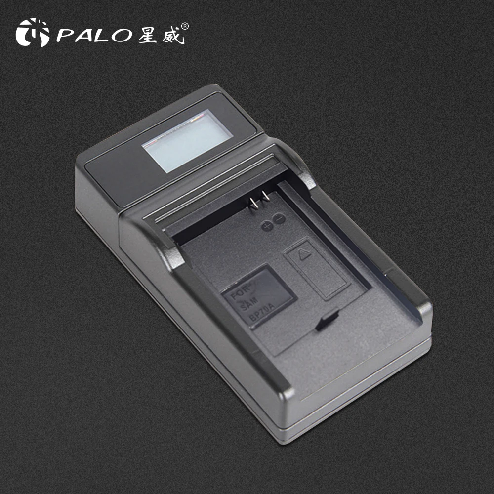 PALO Батарея Зарядное устройство для samsung BP70A BP-70A SL50 SL600 SL605 SL630 PL80 PL90 PL120 PL170 PL20 PL200 PL201 ES74 ES75 ES80 MV800
