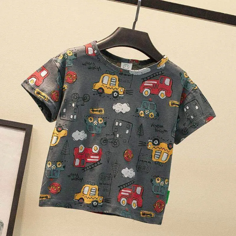 

Детская футболка для мальчиков и девочек, хлопковая футболка, детская одежда, летние детские хлопковые топы с короткими рукавами P2 130
