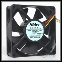 original d08a 24pu 24v 0 10a 8cm 8025 3 wire inverter cooling fan