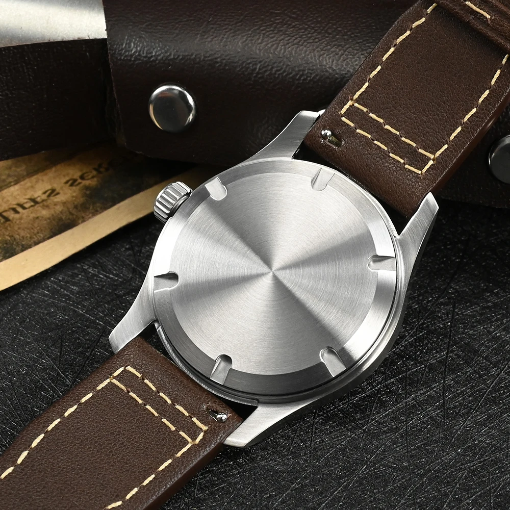 Мужские кварцевые часы San Martin с механизмом RONDA 6004 простые модные