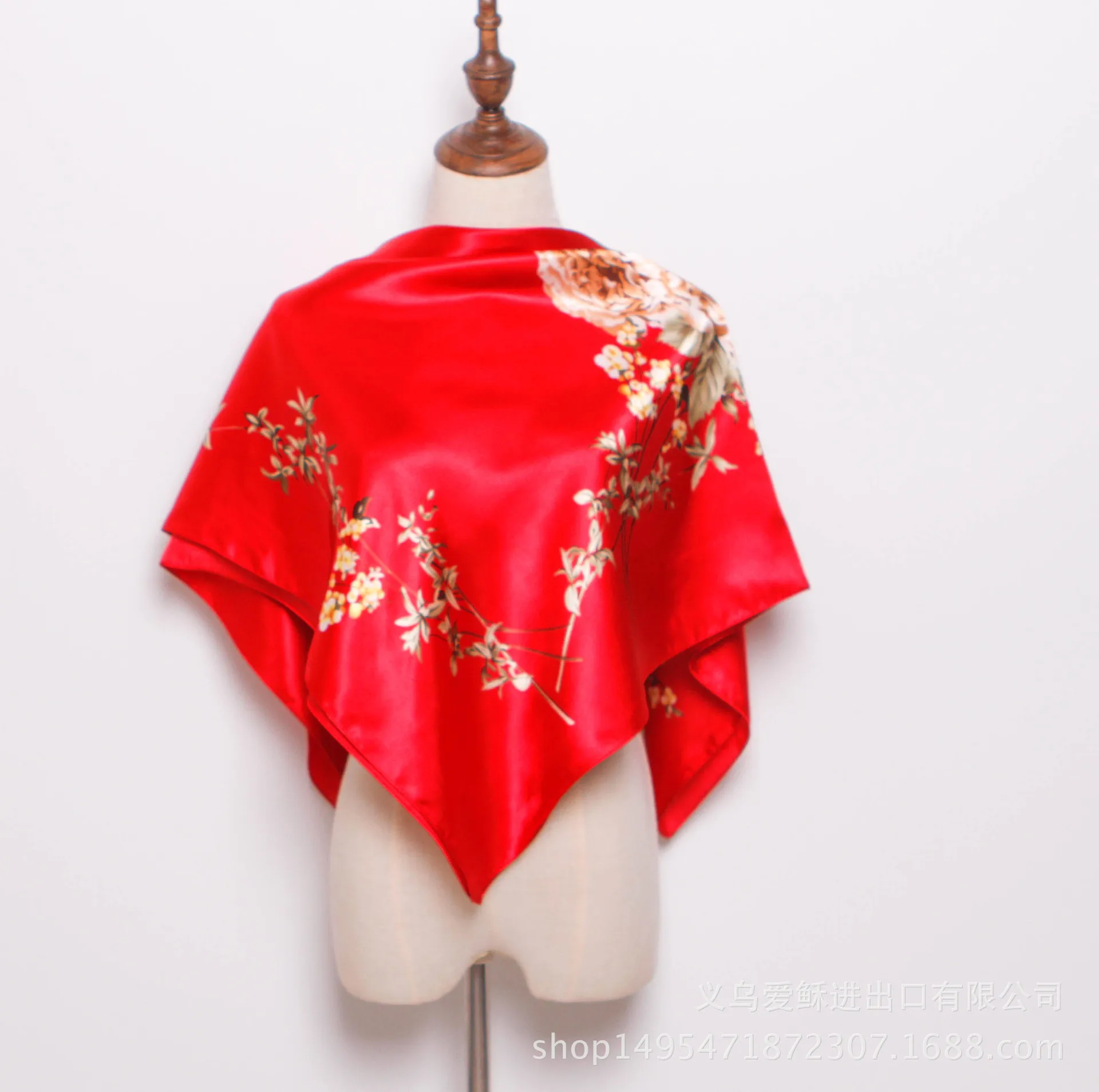 Дизайнерский бренд Новинка весны женские китайский Стиль Цветочный принт в