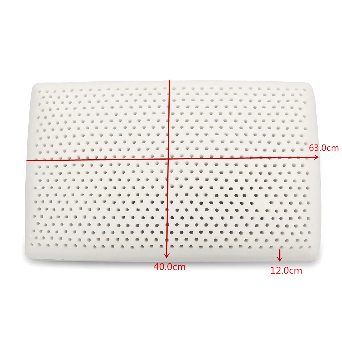 

Natural Latex Pillow Large particles Bed Pillows For Sleeping natural rubber massage orthopedic Pillows For adult