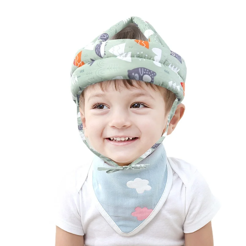 

Rushed Promotion Summer Head - Proof Baby Walking Safety Cap Infant Anti-fall Soft Cotton Children Protective Pillows Cartoon
