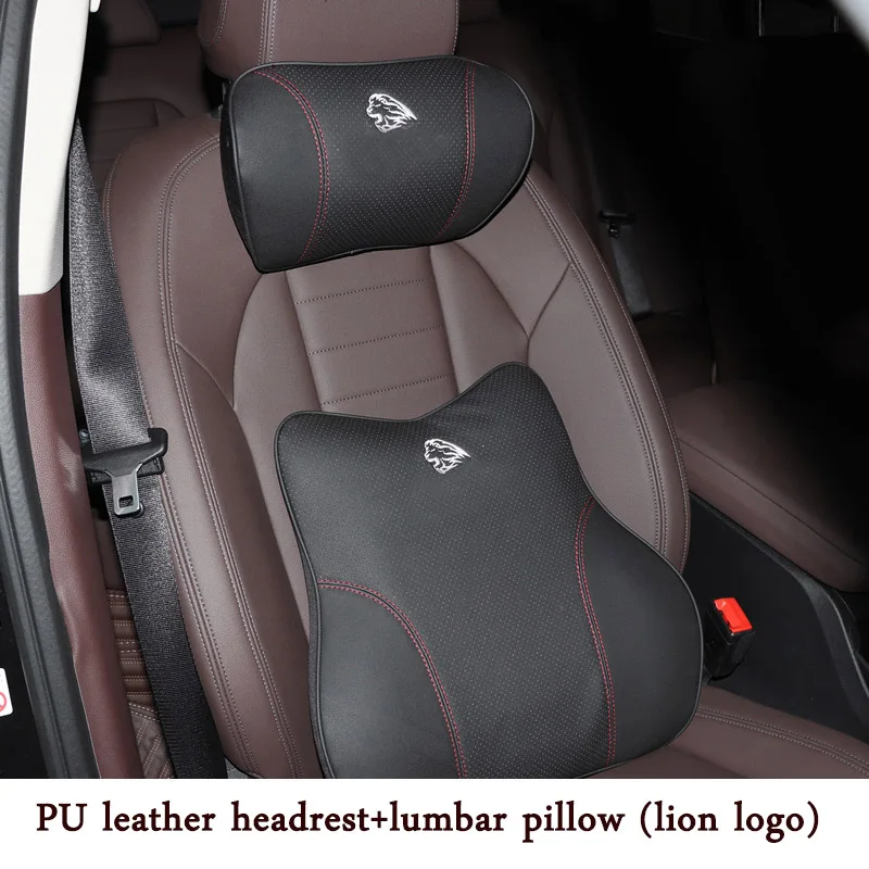 product picture 10 Lsrtw2017 Кожаный Автомобильный подголовник Lumabr Подушка Одеяло Подушка для peugeot 3008 5008 аксессуары - Название цвета: product picture 10