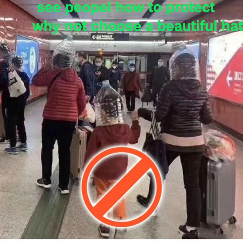 Защитная шапка со съемным пластиковым покрытием и защитой от гриппа 360