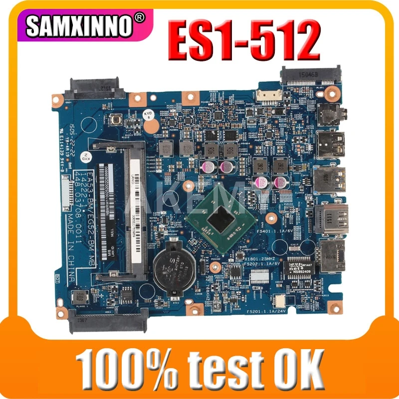 

Akemy для Acer aspire ES1-512 материнская плата для ноутбука EA53-BM EG52-BM MB 14222-1 448.0378.0011 основная плата DDR3