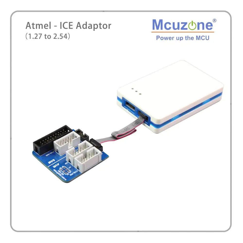 Плата адаптера Mcuzone Atmel ICE с 1 27 на 2 54 AVR(ISP JTAG PDI TPI) SAM(JTAG SWD)|Демонстрационные стенды| |