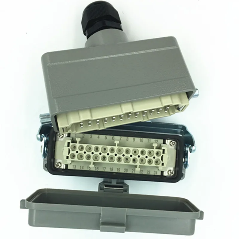 Сверхмощный разъем аксессуары для бегунов авиационный штекер 24-контактный