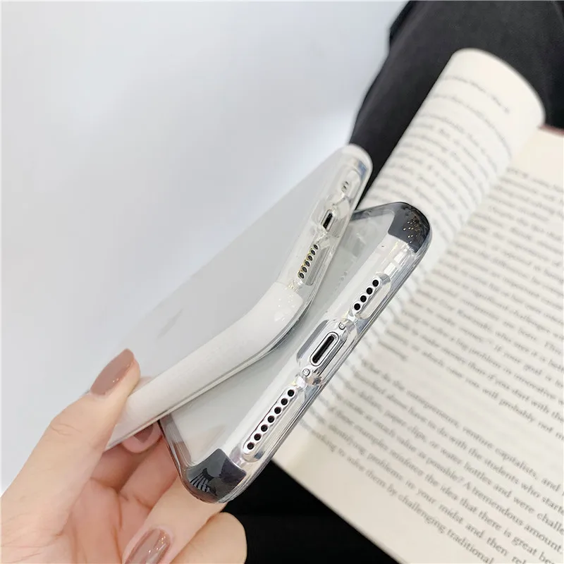 

Simple Transparent Case Drop-Resistant Protective Case Case for iPhone XR Case for iPhone 11 Case for iPhone 8 Plus