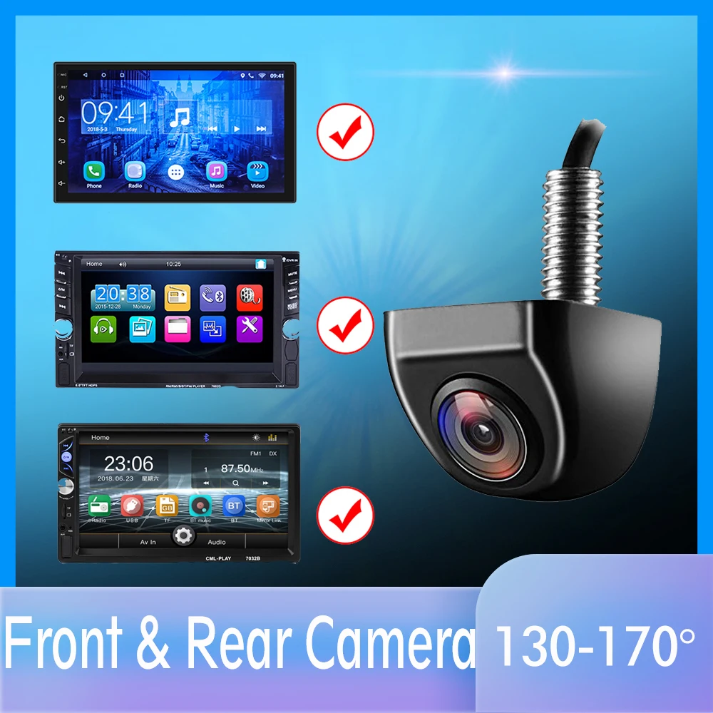 Камера заднего вида автомобиль передний зеркало автомобильный монитор для