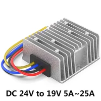 24v to 19v 5a 8a 10a 15a 20a 25a dc dc car converter module buck step down voltage power adapter 22 40vregulator transformer