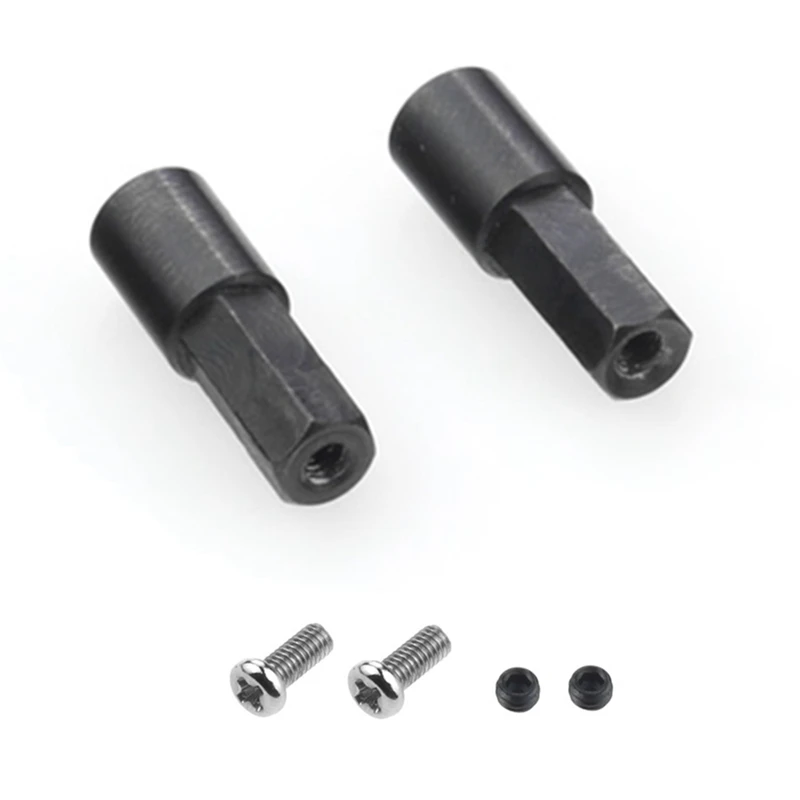 

2Pcs Metal Rear Axle Shaft Adapter Accessories for WPL D12 C14 C24 C34 B24 B36 MN D90 D91 MS RC Car Parts