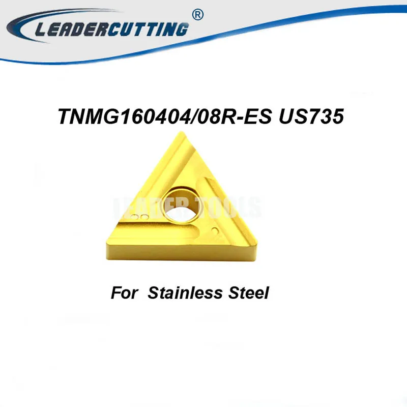 TNMG160404R-ES/TNMG160408R-ES US735 * 10 шт. оригинальные твердосплавные вставки лезвия для