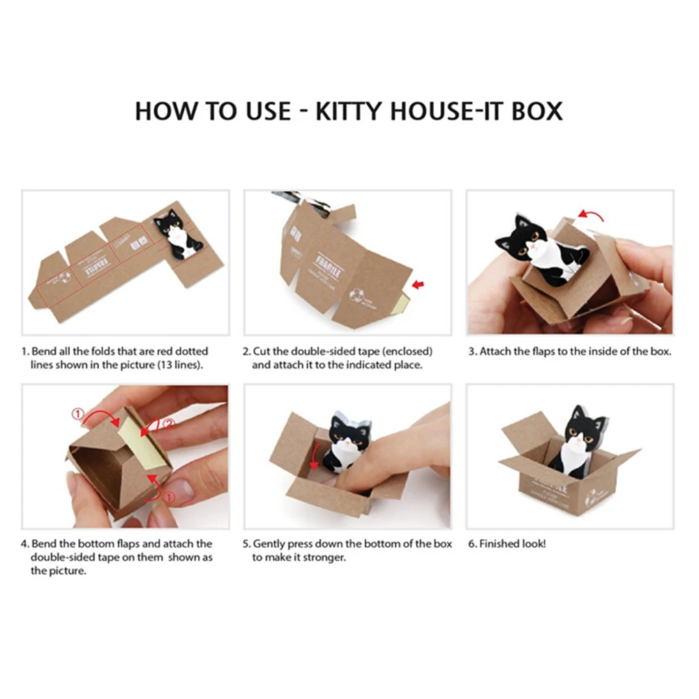 

Kawaii Cat Sticky Memo Pads Cute Animal Travel Plannner Note Pad School Office Supplies Scrapbook Sticker Stationery