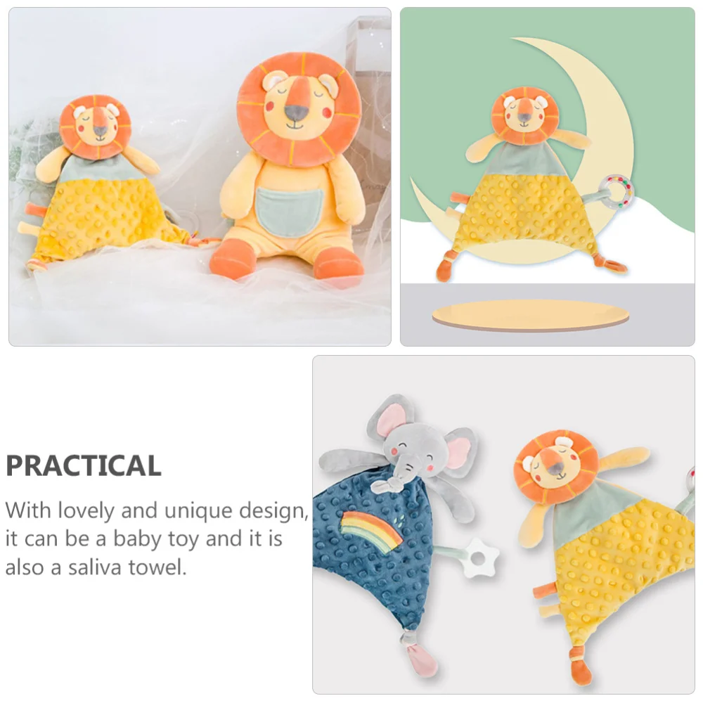 

1Pc Appeasing Doll Towel Lovely Baby Pacify Toy Comforting Blanket Sleeping Toy