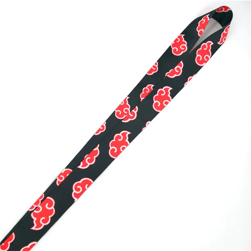 

Anime Naruto Cloud Neck Strap Keychain Lanyard for Keys ID Badge Holder Keyring DIY Hang Rope Mobile Phone Accessories Fans Gift