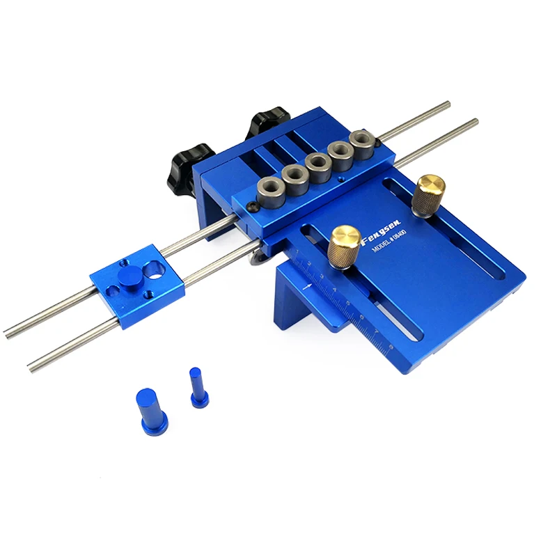 

High Precision 3 In 1 Drilling Locator Drilling Guide Kit Woodworking Joinery Dowel Jigs Dowelling Jig Kit Woodworking DIY Tools