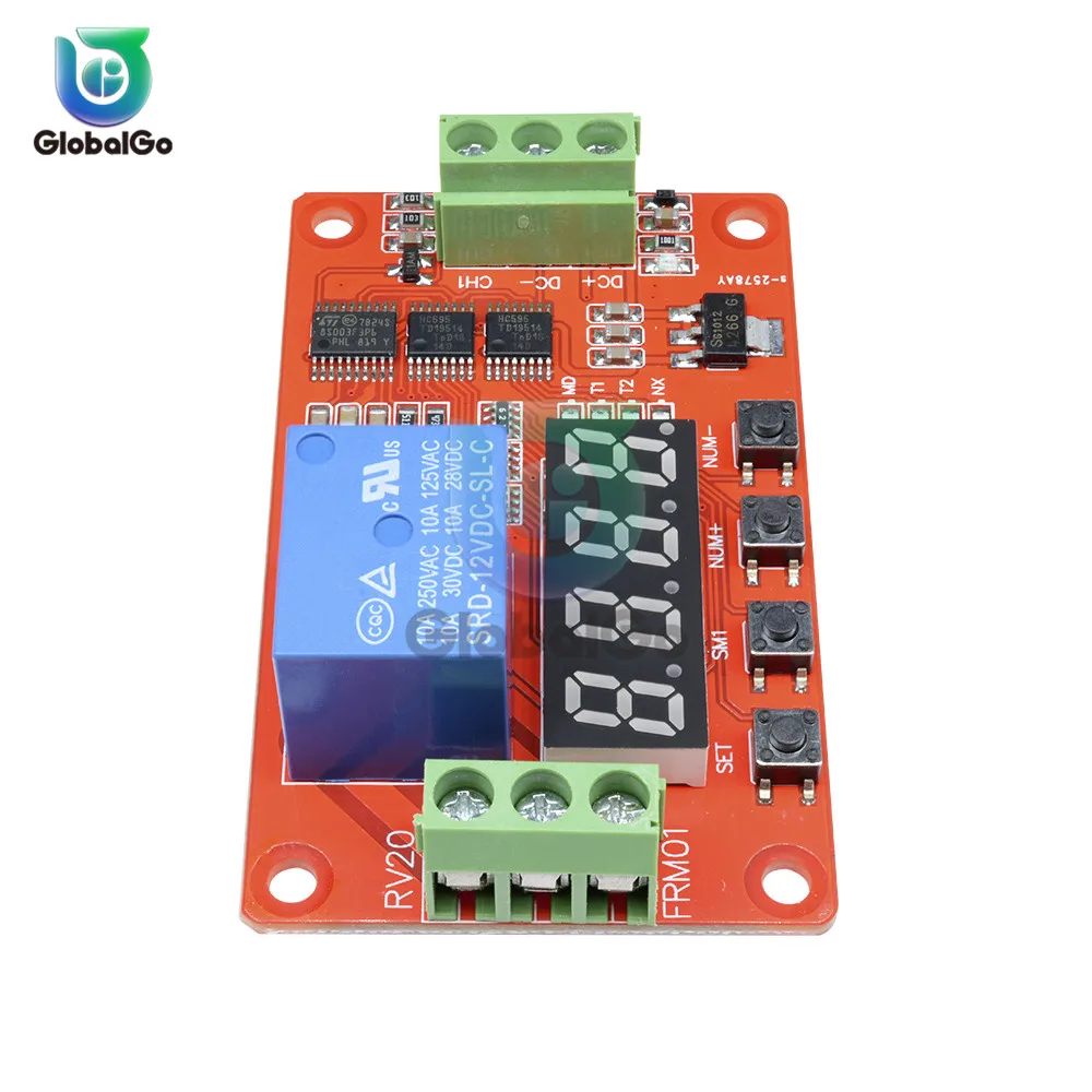 Многофункциональное самоблокирующееся реле 12 В постоянного тока стандартное