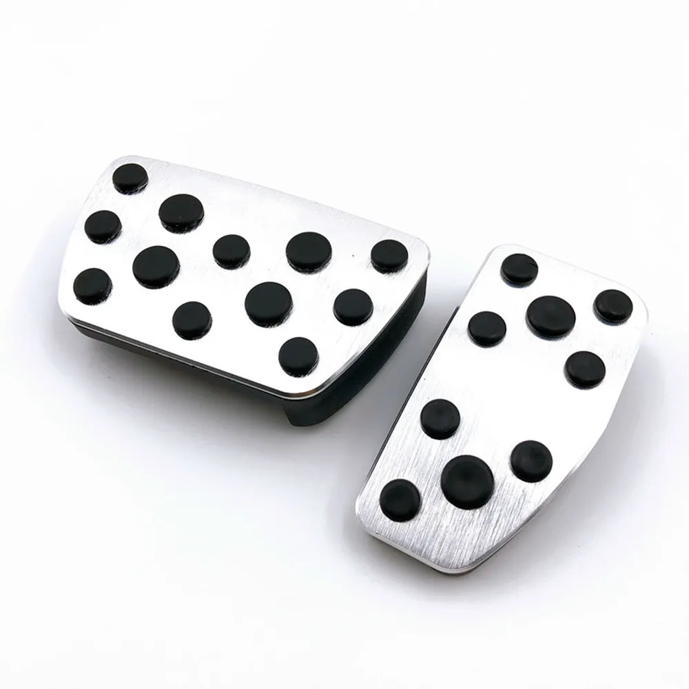 

Алюминиевая крышка педали тормоза акселератора без пропуска для Toyota Land Cruiser 200, 2016, 2017, 2018, аксессуары