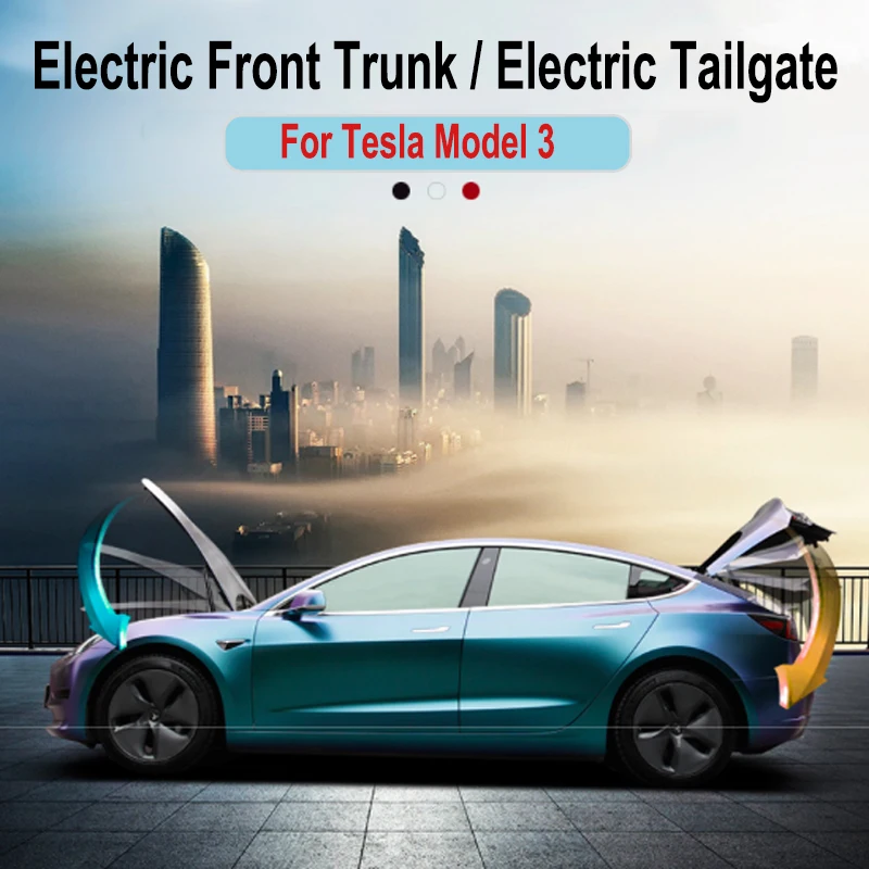 

For Tesla Model 3 electric trunk drive electric tailgate front trunk automatic trunk opening lift for car rear door kick sensor