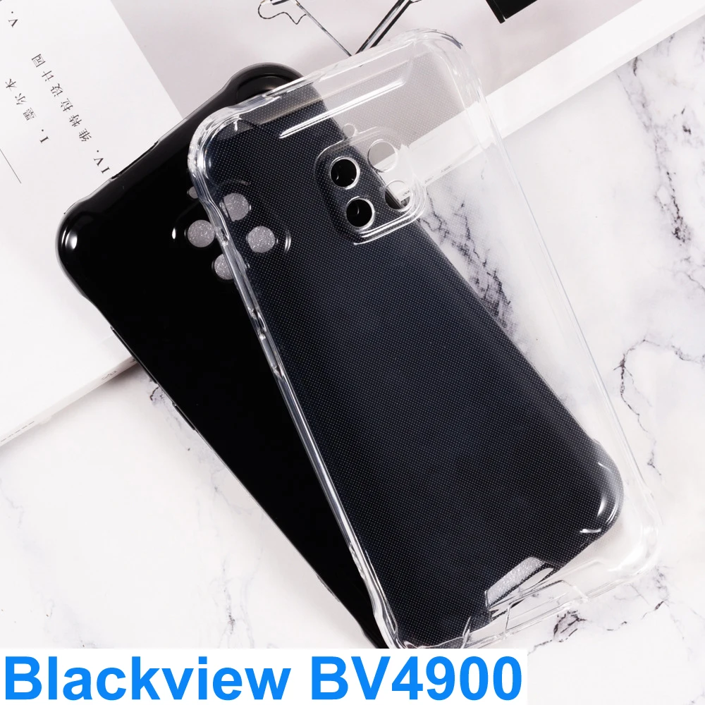 

For Blackview BV4900 Case Ultra-thin Soft Silicone Case Back Case Cover For Blackview BV4900 Pro Glass TPU Phone Shell Etui 5.7"