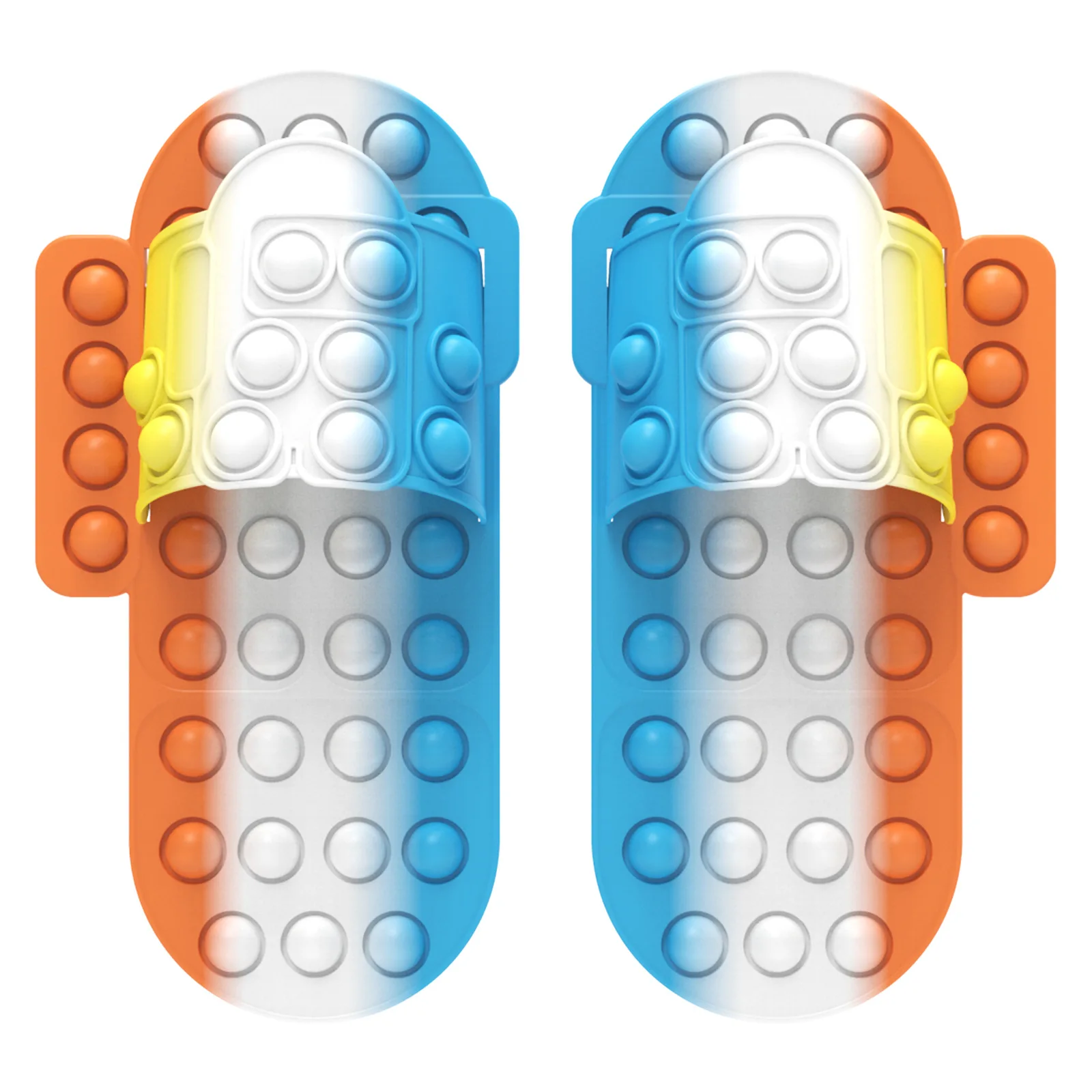Burbuja de silicona creativa de descompresi&oacute;n, juguete luminoso, zapatillas de descompresi&oacute;n, juguetes de regalo para ni&ntilde;os-5