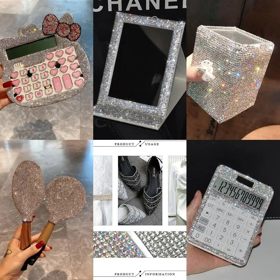 Новый самоклеющийся из хрустального стекла лента отделка со стразами Белый Ab