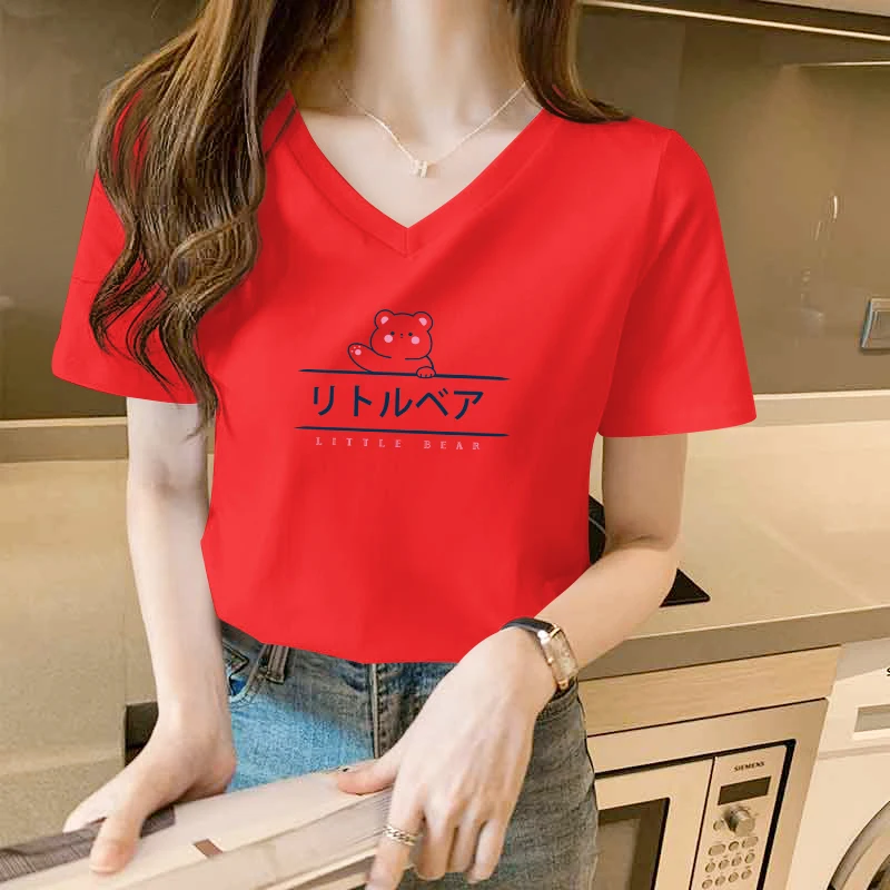 

2020 tshirt sky women t shirt friends new hot style letter friends print short sleeve t-shirts Europe blue