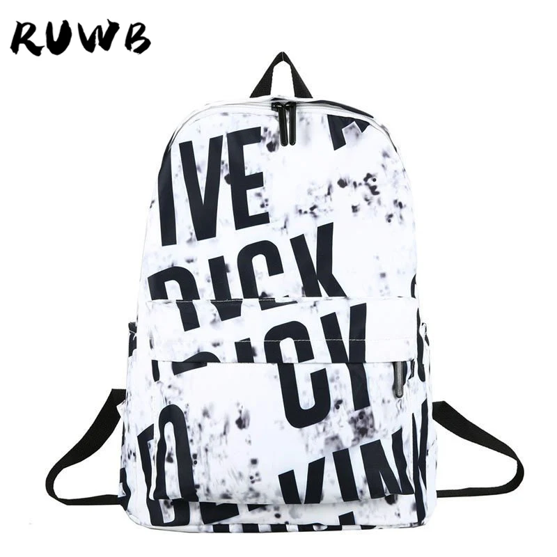 Женский рюкзак школьная сумка нейлоновый легкий и водонепроницаемый подходит