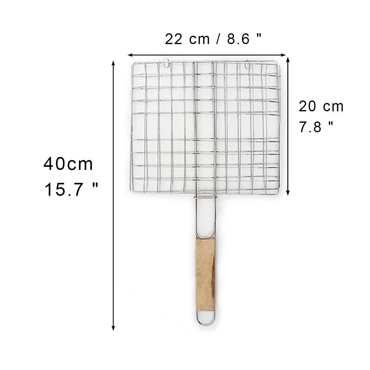 1 шт. рыбой зажим с антипригарным покрытием для барбекю рыбы Портативный сетка