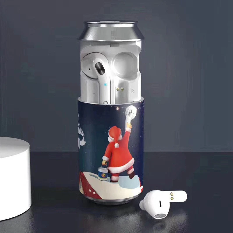 

TWS5.0 Bluetooth Earphone Christmas Santa Earphone Canned Wireless Bluetooth Headset Sports Binaural Stereo Headset
