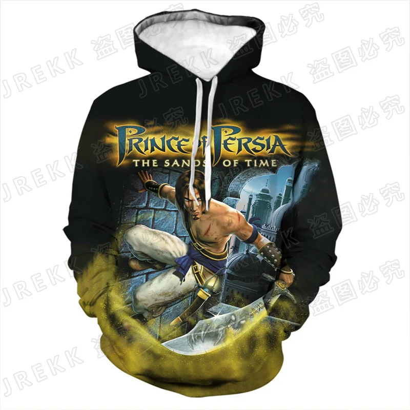 

Prince of Persia The Sands of Time Hoodies Cool Men Women Children Sweatshirts 3D Print Pullover Fashion Casual Jacket