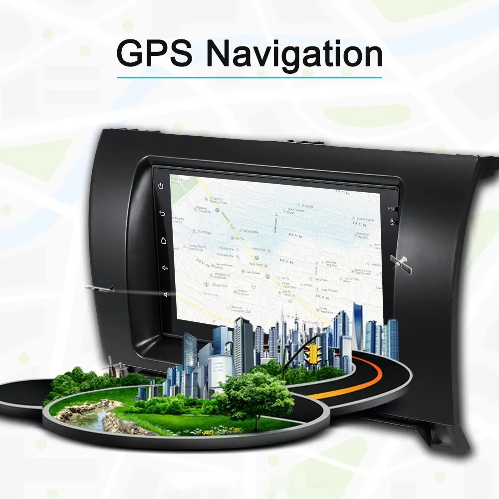 Автомобильный мультимедийный плеер стерео проигрыватель на Android с 7 &quotэкраном GPS
