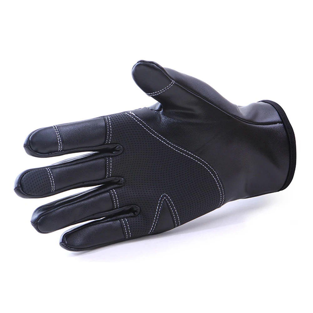 Мотоциклетные Перчатки из искусственной кожи Gant Moto перчатки зимние теплые флисовые зимние водонепроницаемые перчатки для езды на мотоцикле с сенсорным экраном