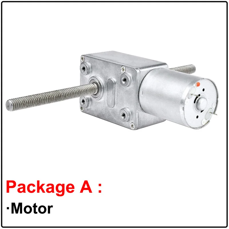 Микро-редукторные двигатели постоянного тока 6 в 12 В 24 с двухрезьбовым валом M6
