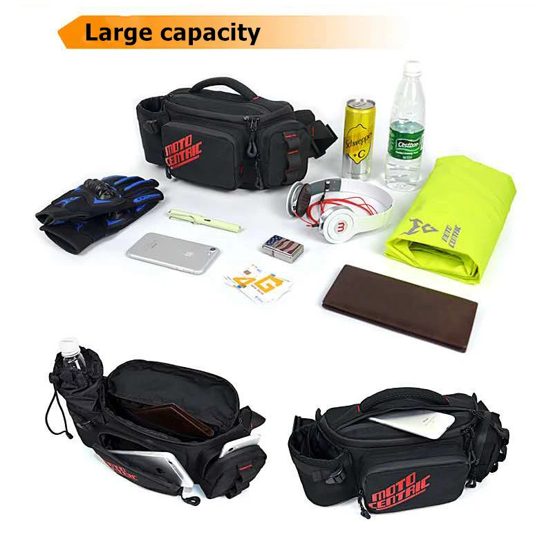 Motorcycle Motocross Waist Pack Bag Large Capacity Fanny Women Male Belt Bum for Outdoor Workout Running Cycling Kettle |