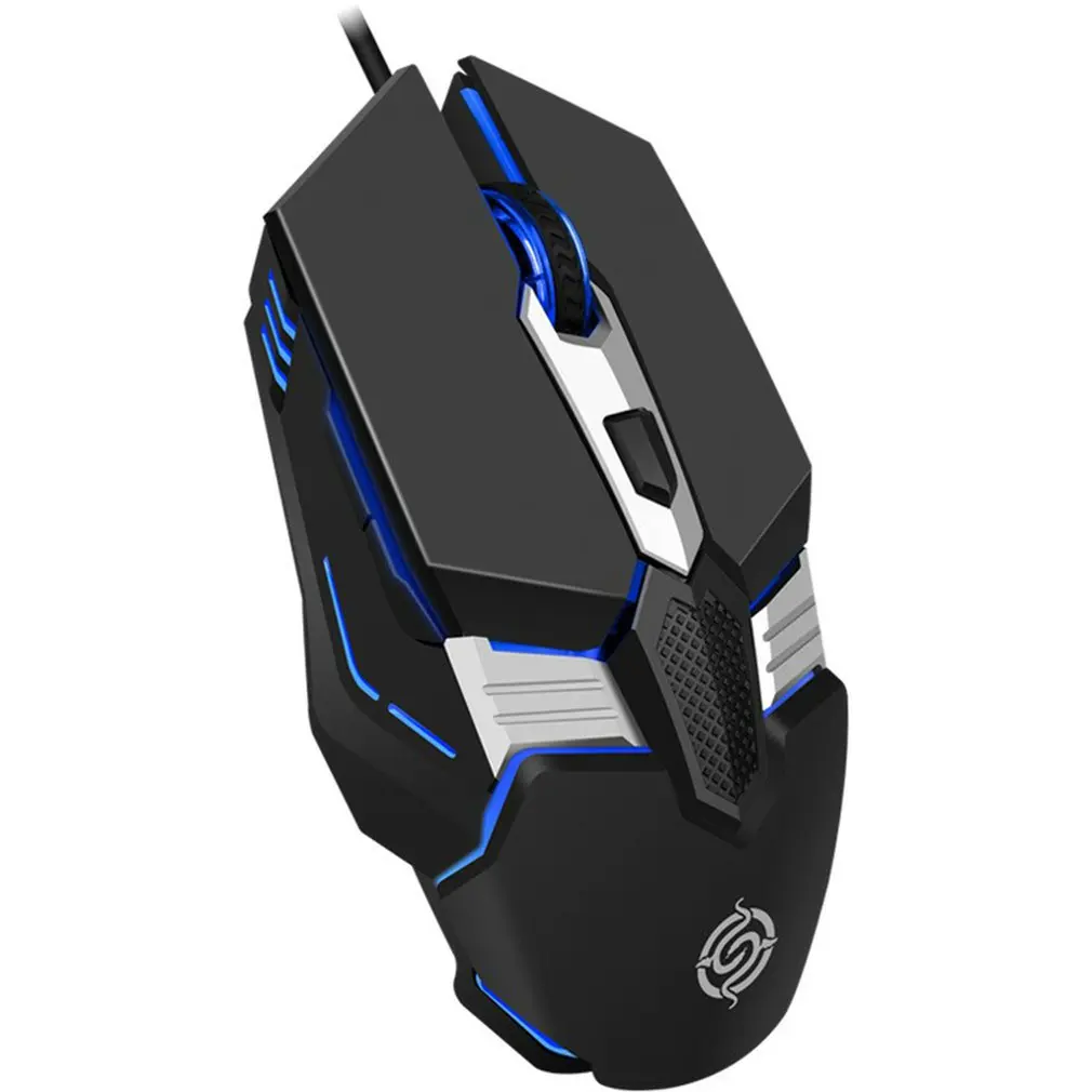 

3200 DPI Competitive Gaming Mouse USB 4/6 Button Macro Definition Metal Mouse Desktop Notebook Wired Mouse For Gamer Home Office