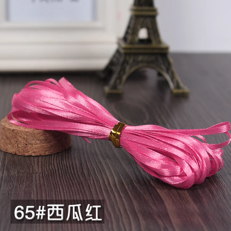 1/8 &quot3 мм разные цвета вариант сатиновая подарочная лента упаковка