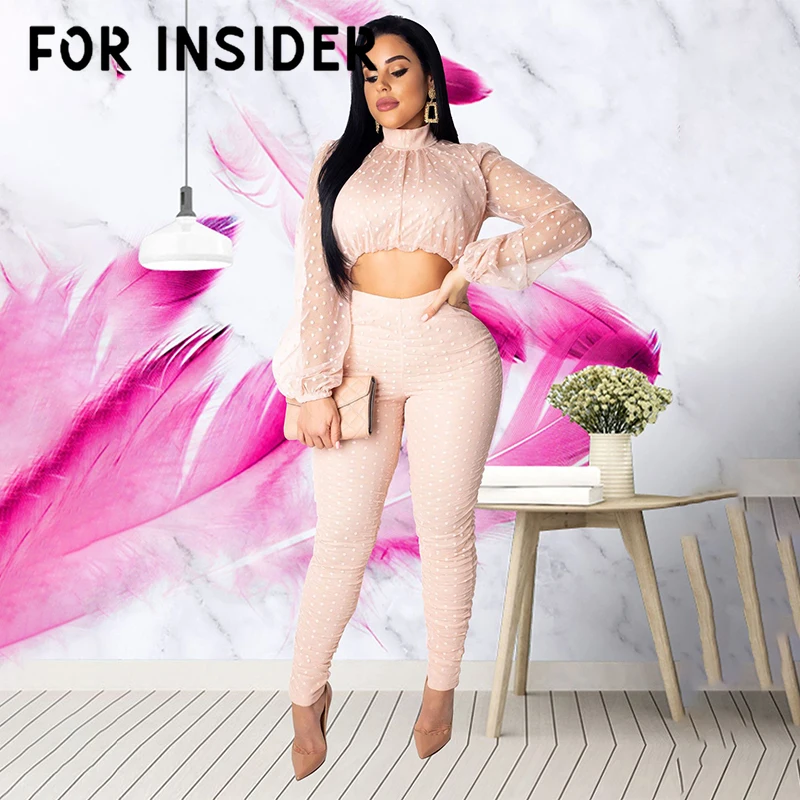 Для Insider сексуальные черные вечерние из двух частей набор для женщин с длинным