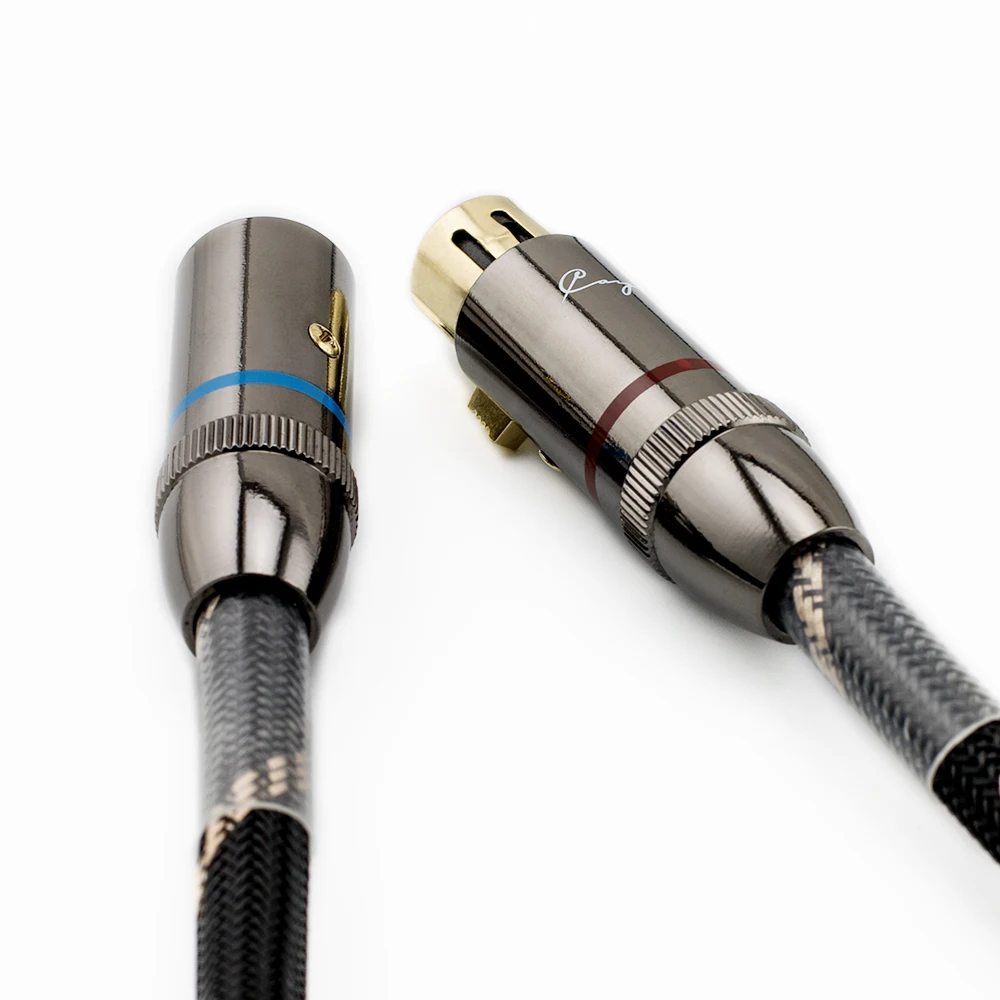 Cayin CS 6XLR XLR сбалансированный Hi End аудио кабель сигнала по индивидуальному заказу