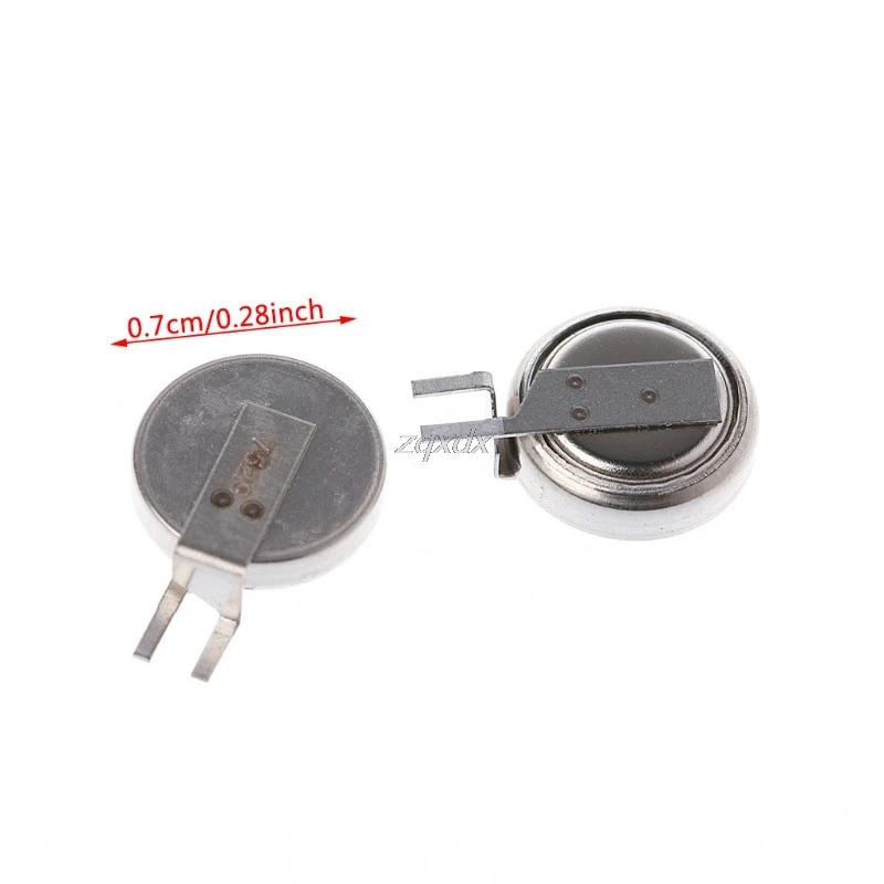

2 Pcs 3V 5.5mAHr Rechargeable Battery Super Capacity For MS621FE FL11E