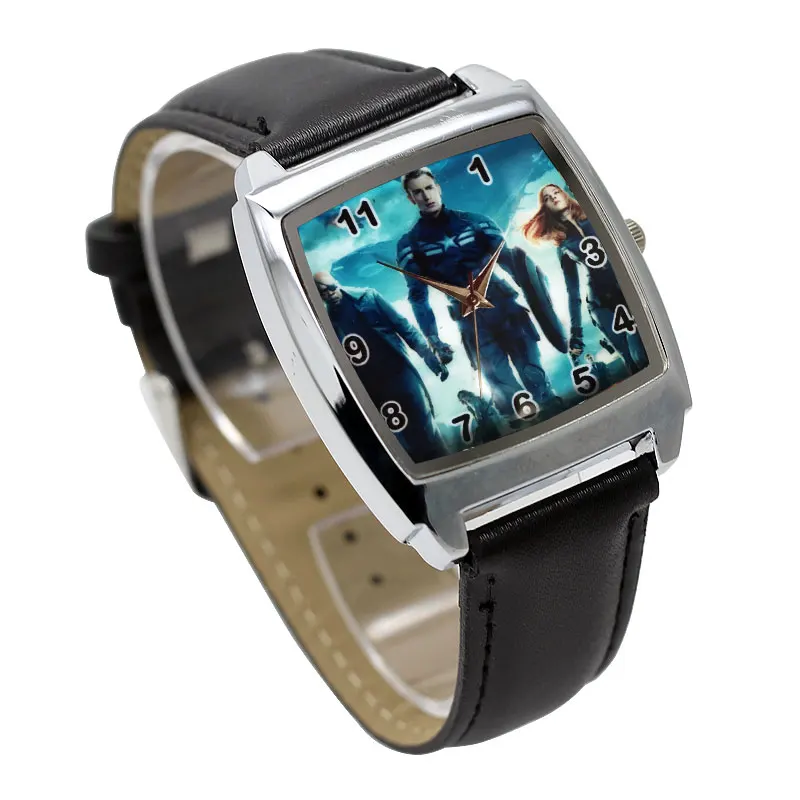 Кварцевые часы с рисунком для мальчиков Reloj Infantil повседневные модные большим